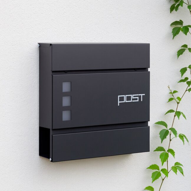 Postkast 37x37x12 cm raud