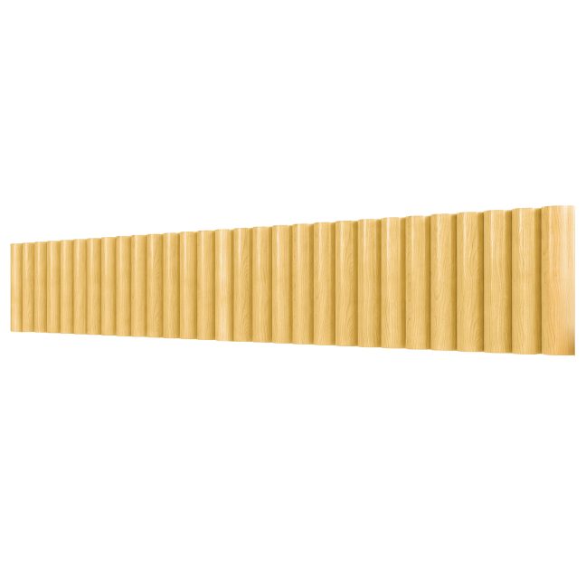 Lillepeenra piire 176x30 cm naturaalne puit