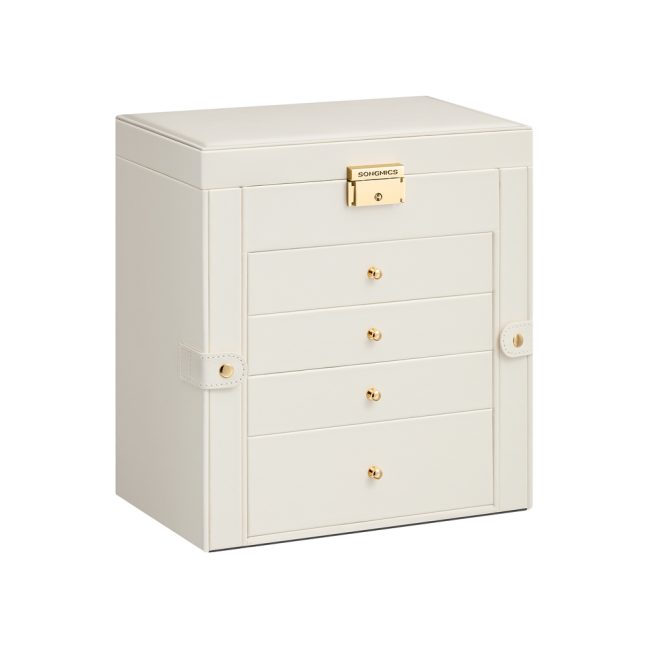 Ehtekarp 15x26.2x28 cm Valge PU