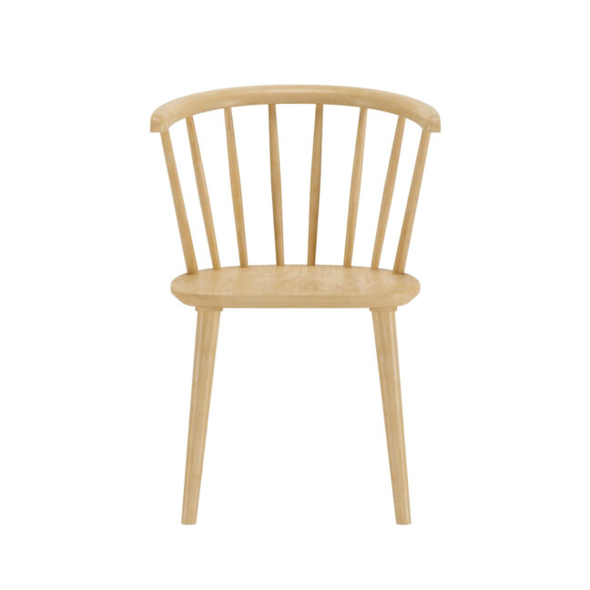 Söögitool 50x48 cm naturaalne kummipuit