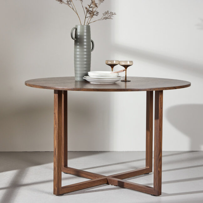 Söögilaud Durango 120x75 cm Pähkel Teras MDF