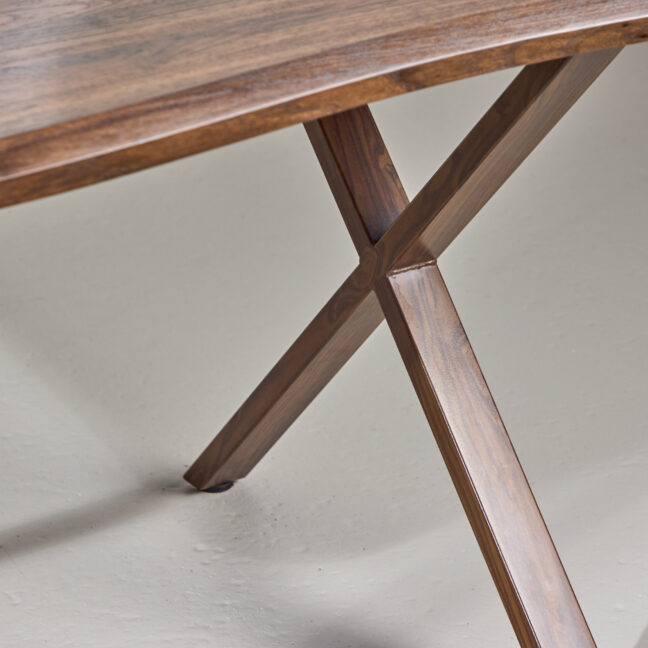 Söögilaud Fiona 180x90x75 cm Pähkel MDF