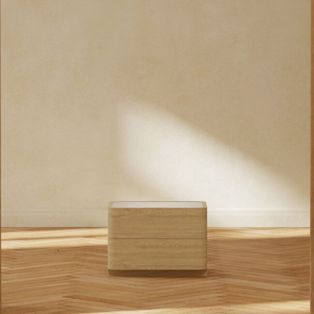 Sahtlikapp 40x50x36 cm Naturaalne MDF