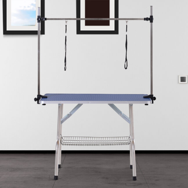 Hooldustabel, 107x60x170 cm, Sinine