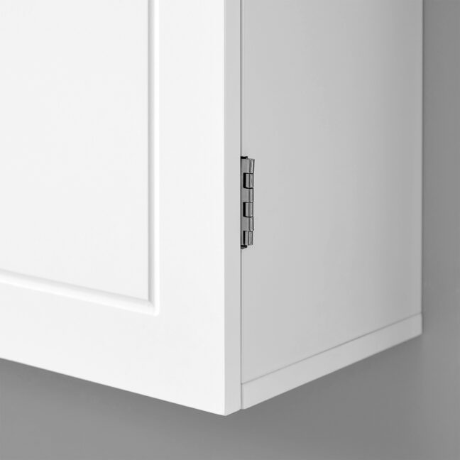 Seinariiul 60x18x60 cm Valge MDF