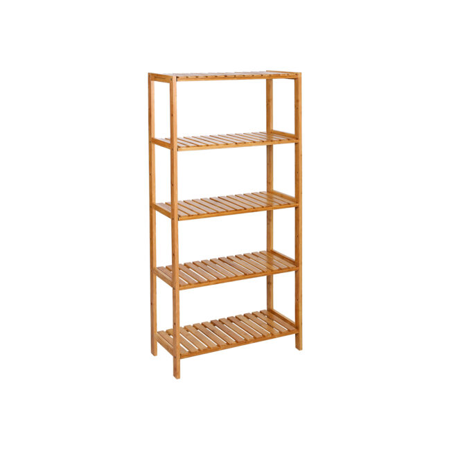 Riiul 60x26x130 cm Looduslik bambus