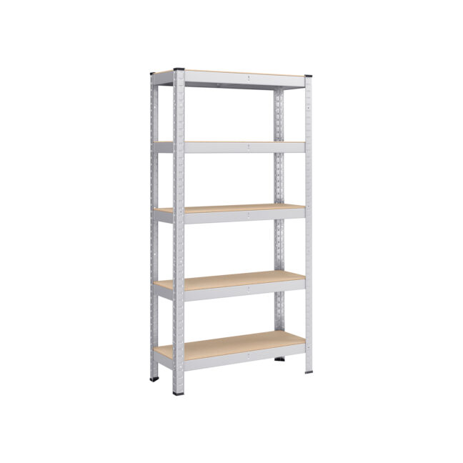 Riiul 30x75x150 cm Hõbedane Teras Ladustamine