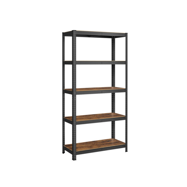Riiul 180x90x40 cm Must Teras Ladustamine