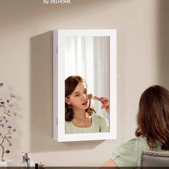 Ehtekap 10x37x67 cm Valge MDF