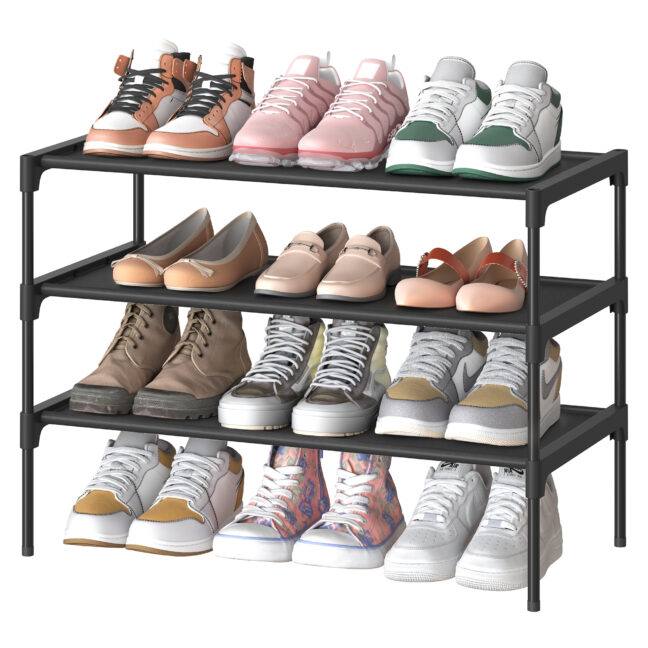 Kingariiul 62.3x29.7x21 cm Must Metallraam