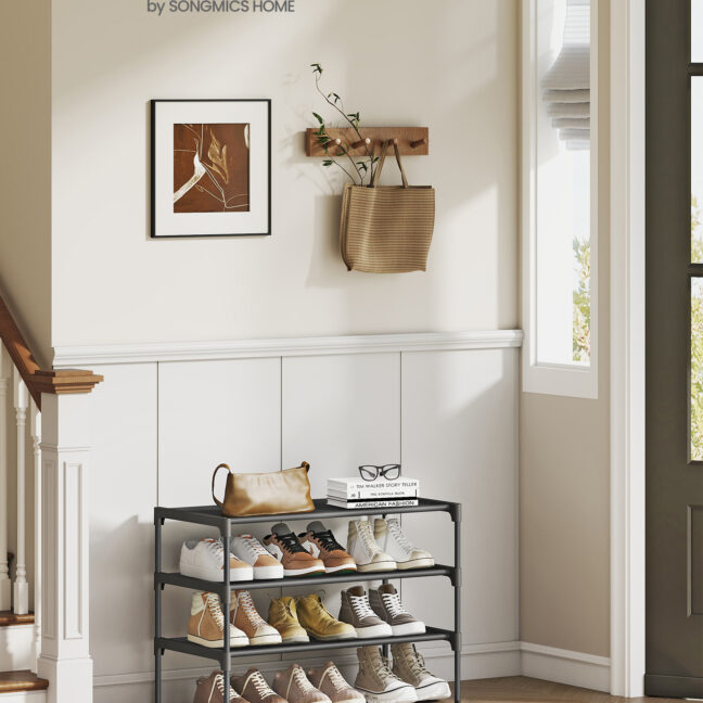 Kingariiul 62.3x29.7x21 cm Must Metallraam