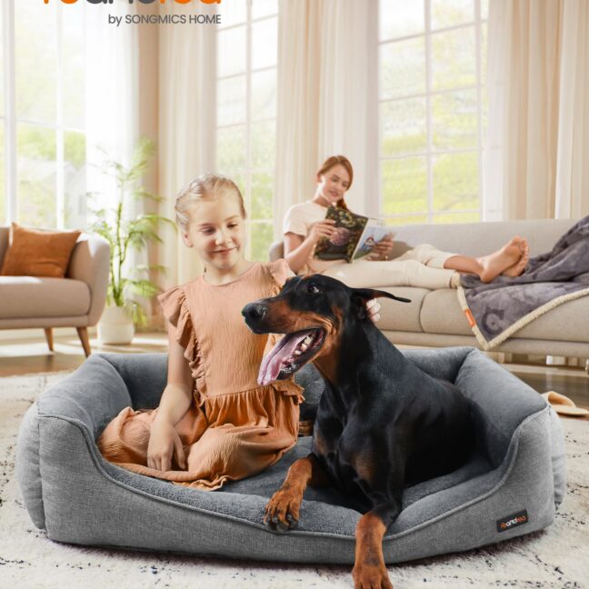 Koera pesa 120 x 90 x 30 cm helehall