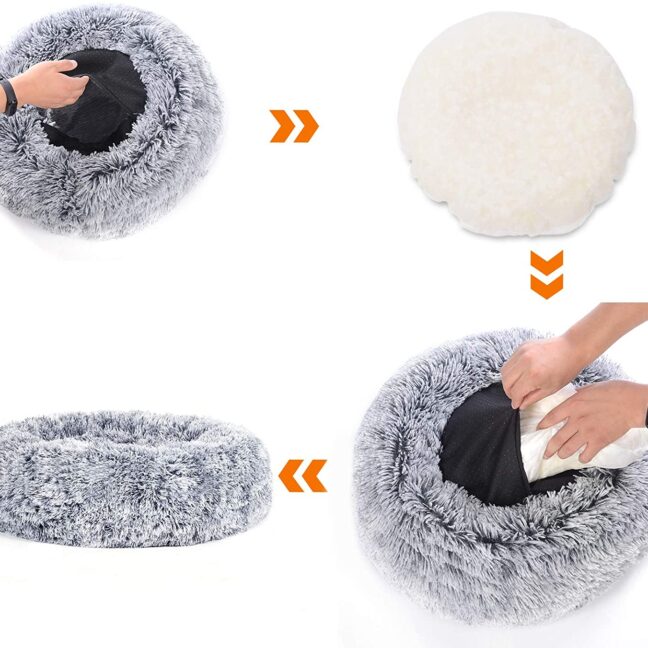 Lemmiklooma pesa 60x60x20 cm hall samet