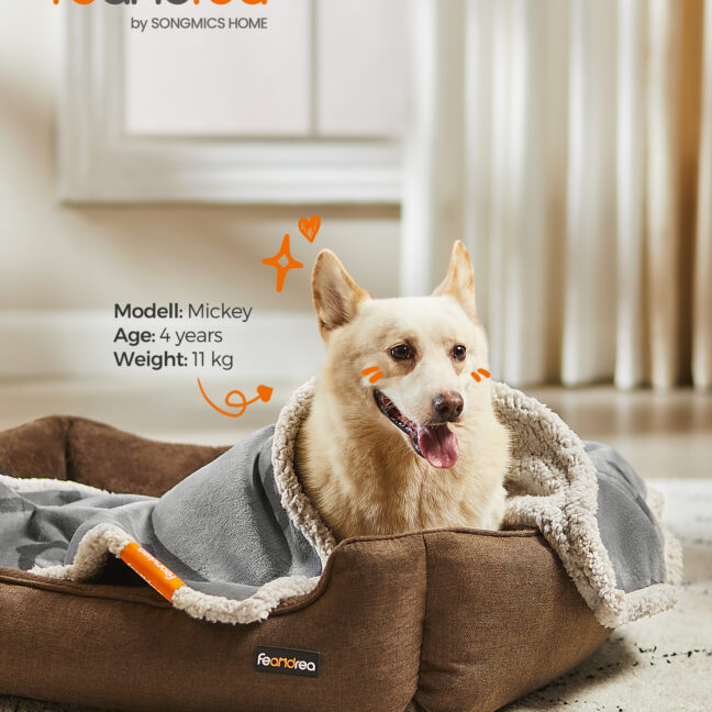 Koera tekk 73x101 cm hall veekindel