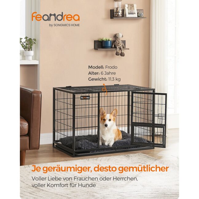 Koerapuur L 93 x 58 x 64 cm must