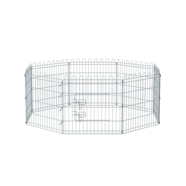 Koera aedik 122 x 122 x 61 cm metallist