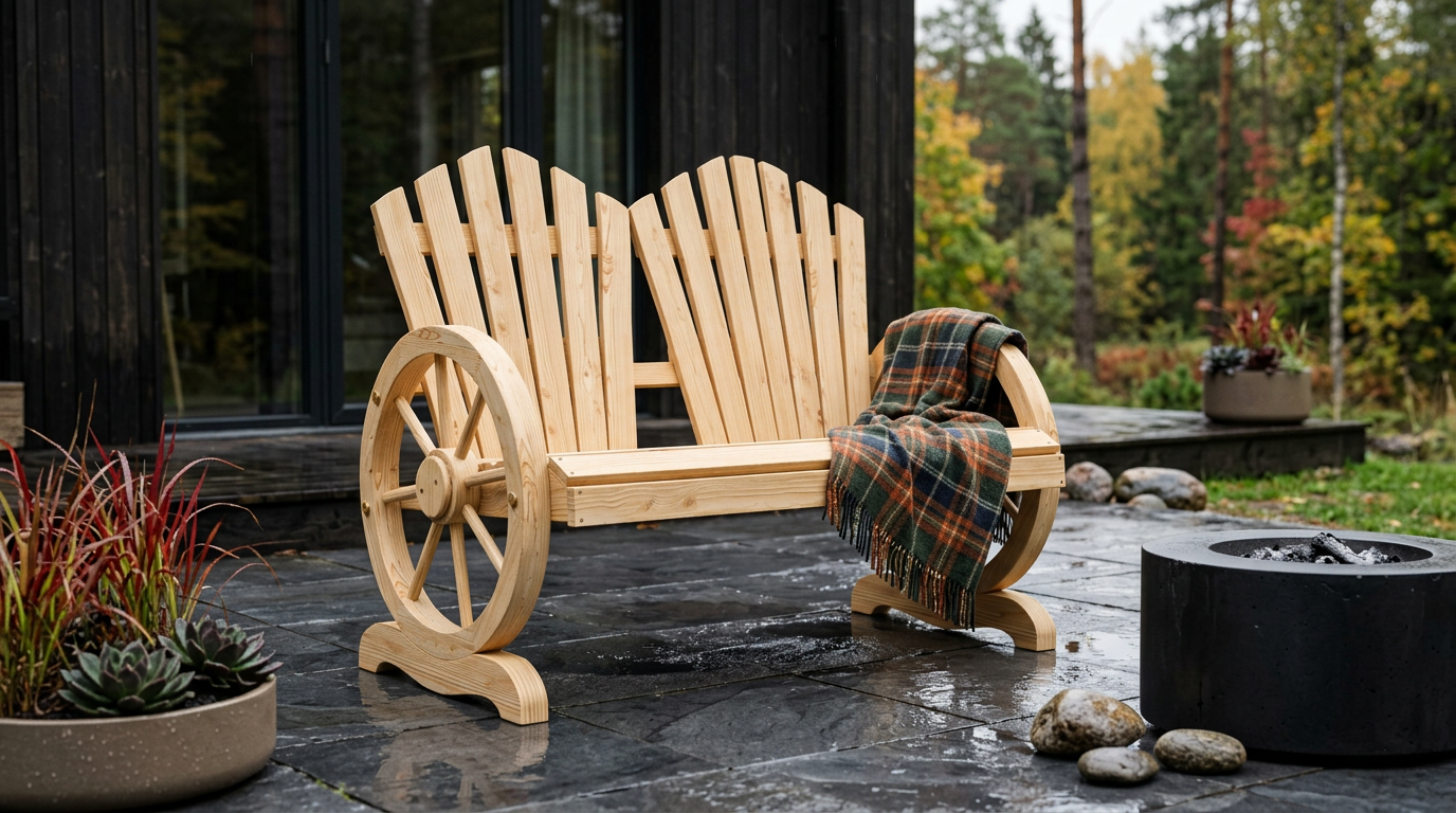 Ilmastikukindel aiapink aias