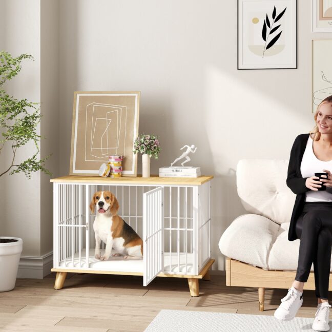 Koerapuur metallvõrega 86 x 60 x 70 cm