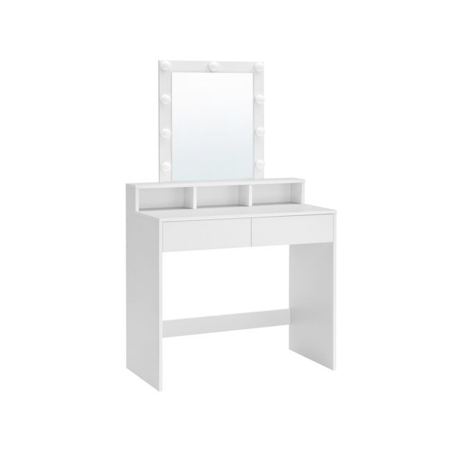 Meigilaud 80x40x145 cm valge