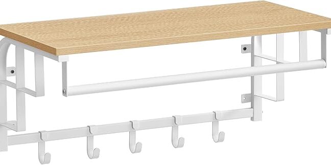 Riiul Mantlitele 66x30x27 cm Pruun Teras